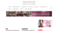 Desktop Screenshot of brasilcacauchile.cl